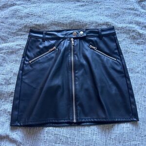 Leather Skirt